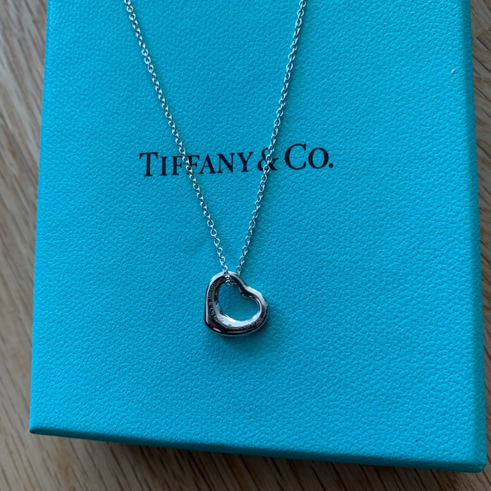 Tiffany & Co. Open Heart Pendant